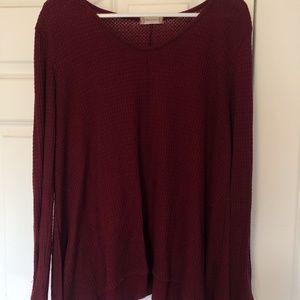 Altar'd State Soft Red Sweater